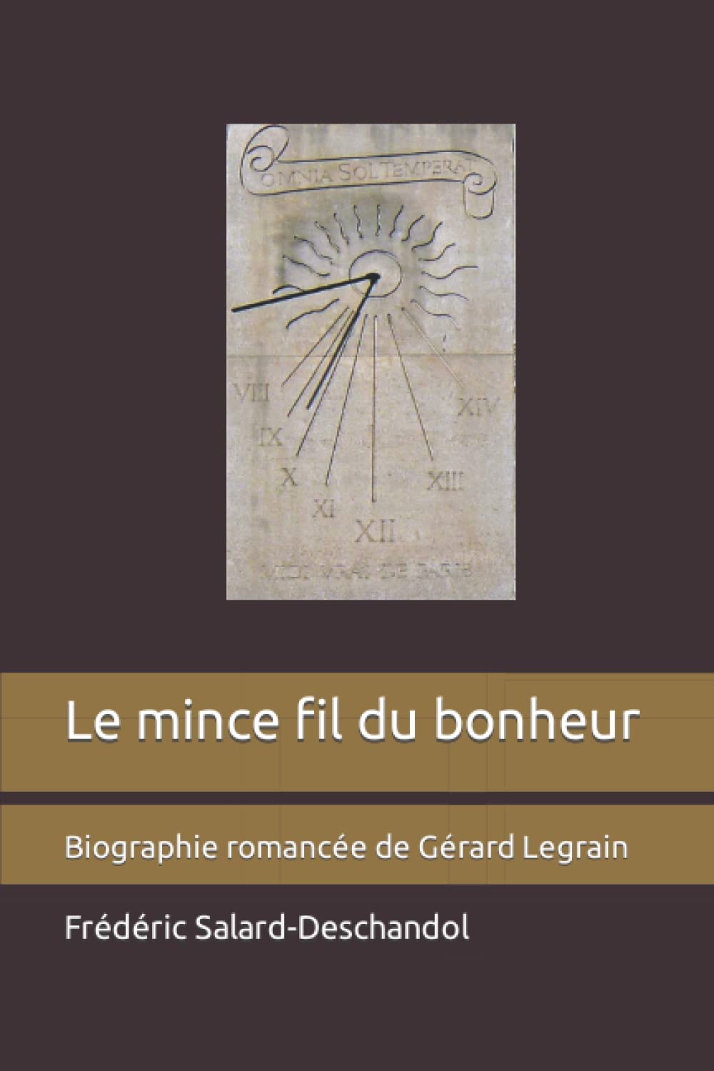 Couverture du livre "Le mince fil du bonheur"